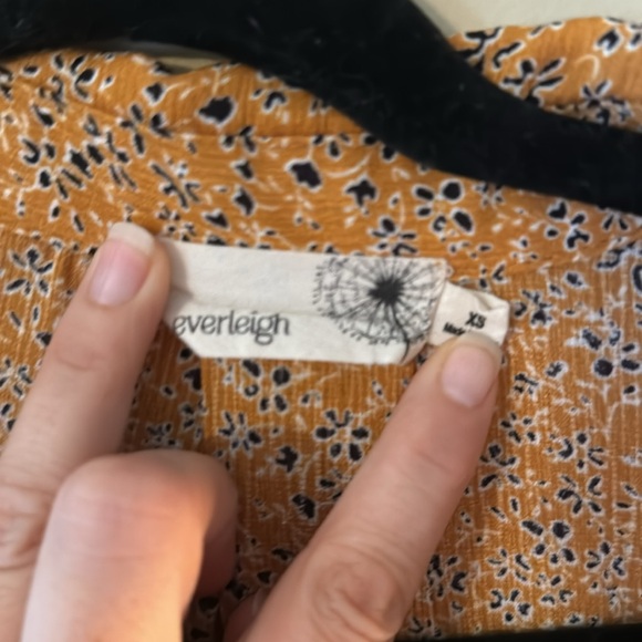 Everleigh from Anthropologie Floral Blouse - Picture 2 of 3